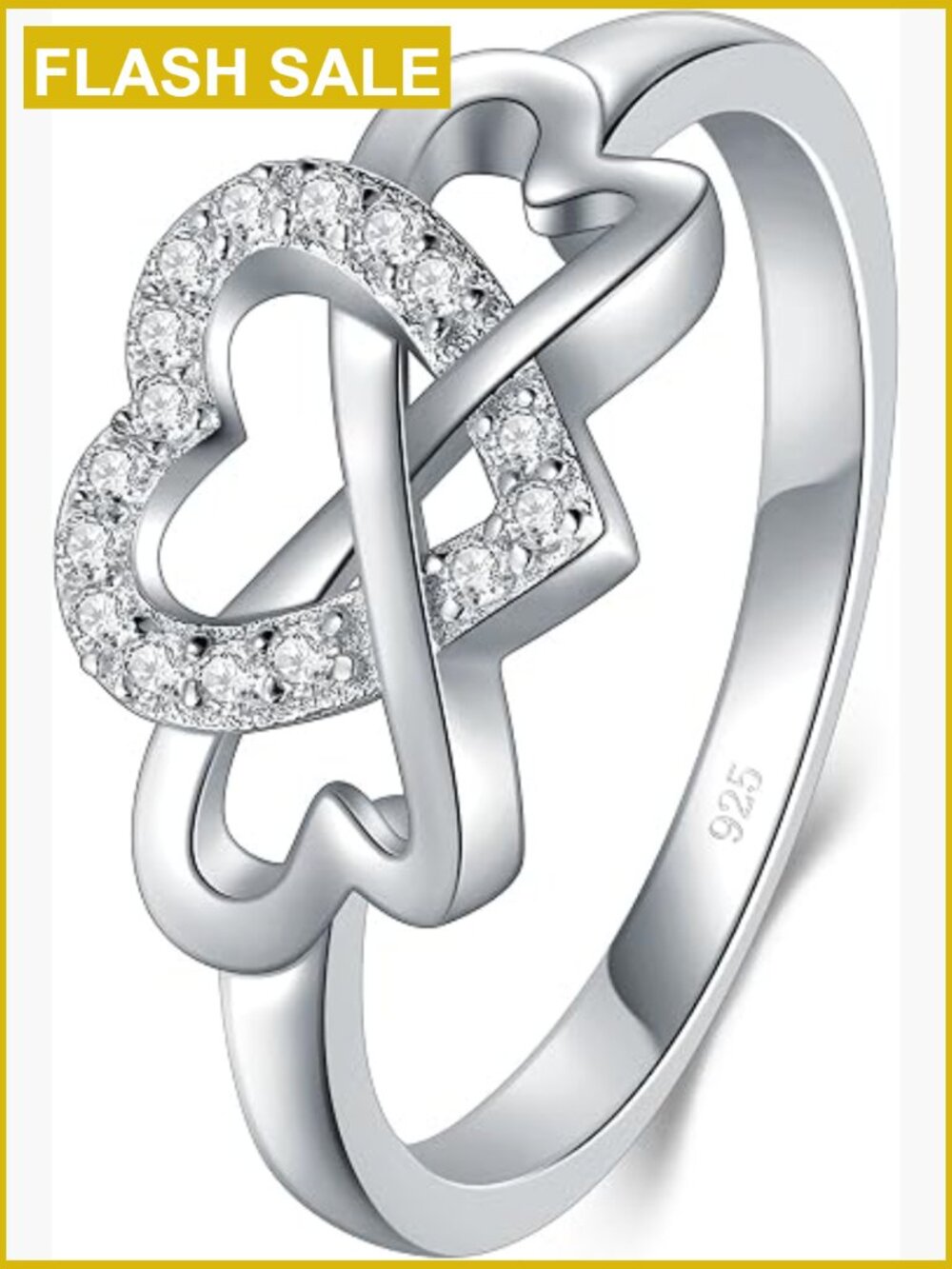 Twisted Eternity Wedding Band Ring 2mm Size 4-12